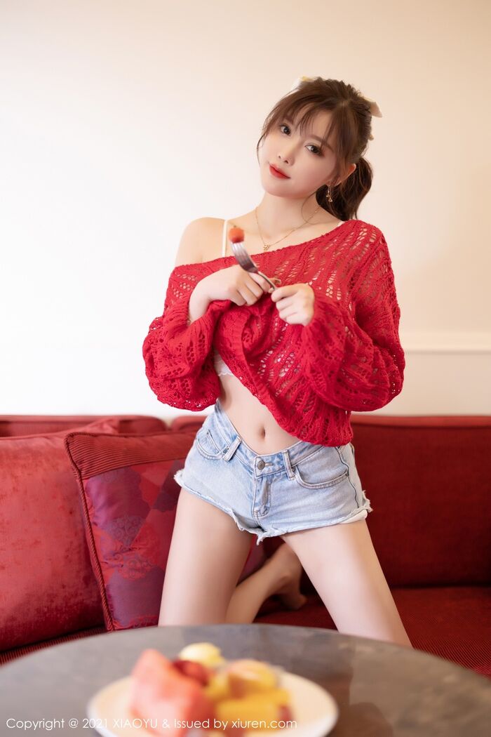 [XiaoYu 画语界] Vol.520_ Goddess 杨晨晨sugar西双版纳旅拍性感内衣配丁字裤秀翘臀诱惑Photo 70P 16th image