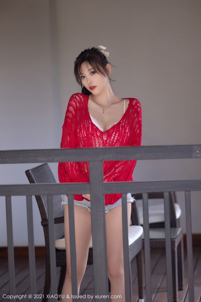 [XiaoYu 画语界] Vol.520_ Goddess 杨晨晨sugar西双版纳旅拍性感内衣配丁字裤秀翘臀诱惑Photo 70P 2th image