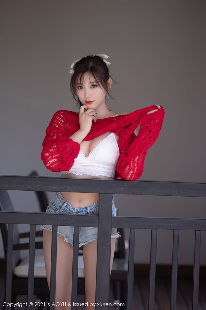 [XiaoYu 画语界] Vol.520_ Goddess 杨晨晨sugar西双版纳旅拍性感内衣配丁字裤秀翘臀诱惑Photo 70P 4th image