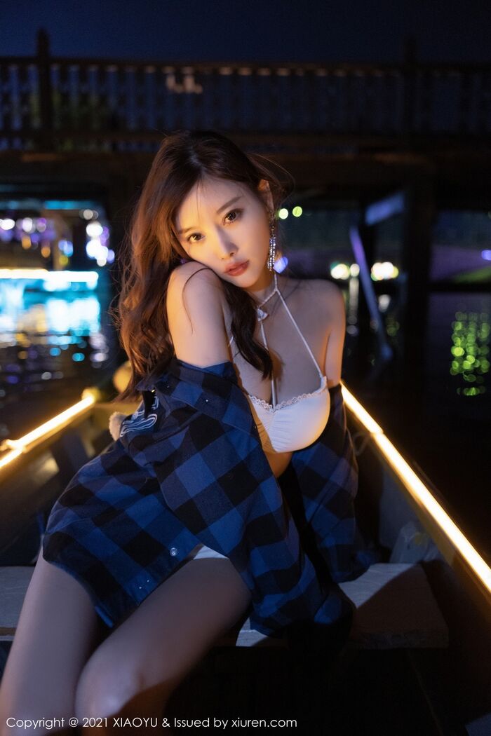 [XiaoYu 画语界] Vol.520_ Goddess 杨晨晨sugar西双版纳旅拍性感内衣配丁字裤秀翘臀诱惑Photo 70P 62th image