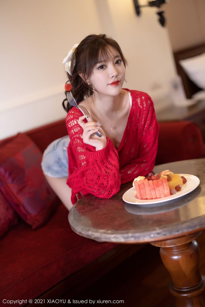 [XiaoYu 画语界] Vol.520_ Goddess 杨晨晨sugar西双版纳旅拍性感内衣配丁字裤秀翘臀诱惑Photo 70P 8th image