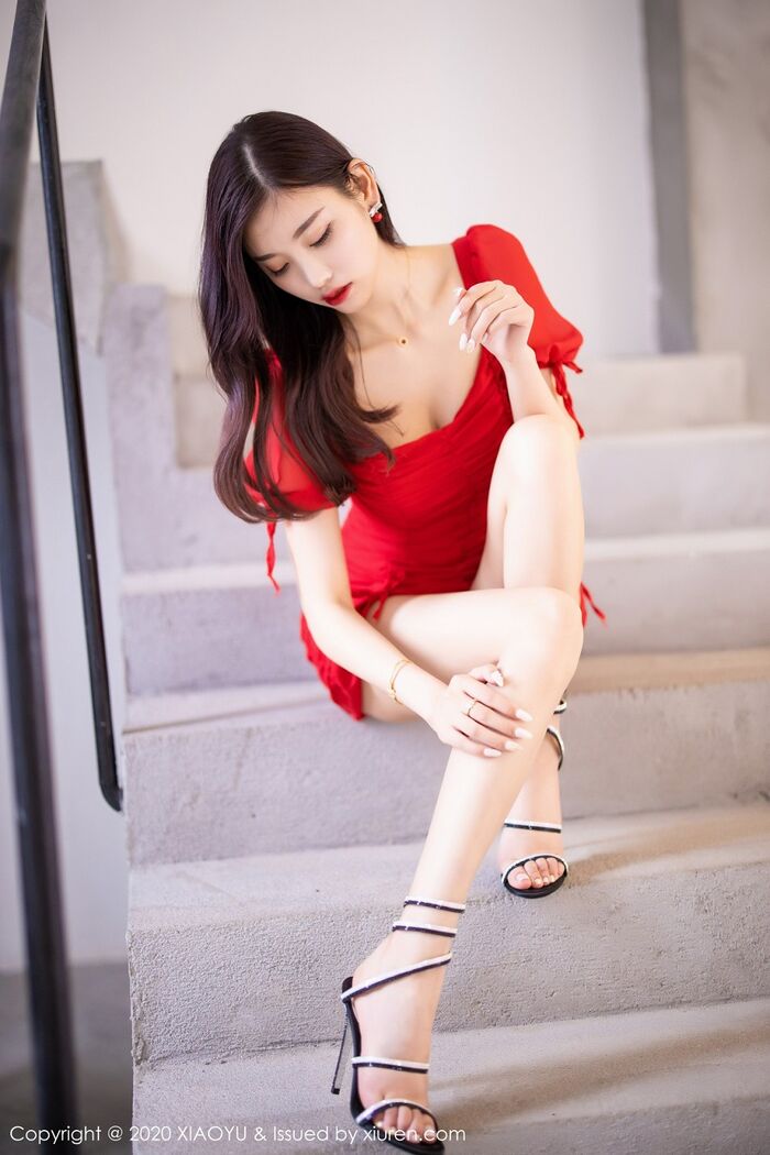 [XiaoYu 画语界] Vol.326_ Goddess 杨杨晨�晨sugar街beat主题鲜艳红裙秀完美身材动人Photo 73P 38th image