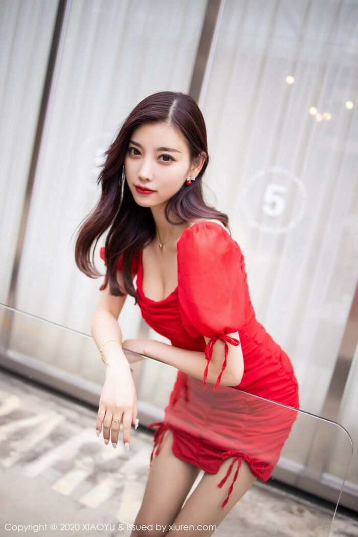 [XiaoYu 画语界] Vol.326_ Goddess 杨杨晨�晨sugar街beat主题鲜艳红裙秀完美身材动人Photo 73P 66th image