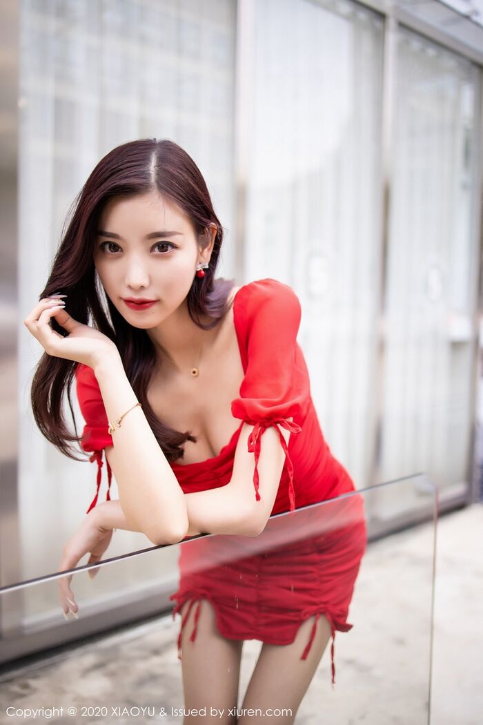 [XiaoYu 画语界] Vol.326_ Goddess 杨杨晨�晨sugar街beat主题鲜艳红裙秀完美身材动人Photo 73P 68th image