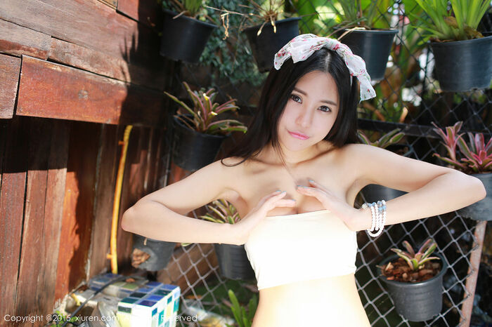 XiuRen No. 296_ Stray Sister Child 绮里嘉ula White Inner Coat Hidemi Breast Sex Feeling Photo 67P 49th image