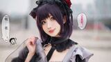 网络美女rioko 凉凉子黑江雫主题户外性感黑色低breast服饰配蕾丝吊袜撩人诱惑Photo 31P