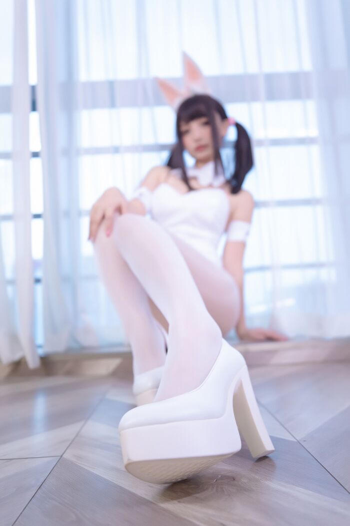 萝莉美神楽坂真冬兔女郎与钢管主题低chest 连体衣配黑丝裤袜秀完美身材诱惑Photo 150P 105th image
