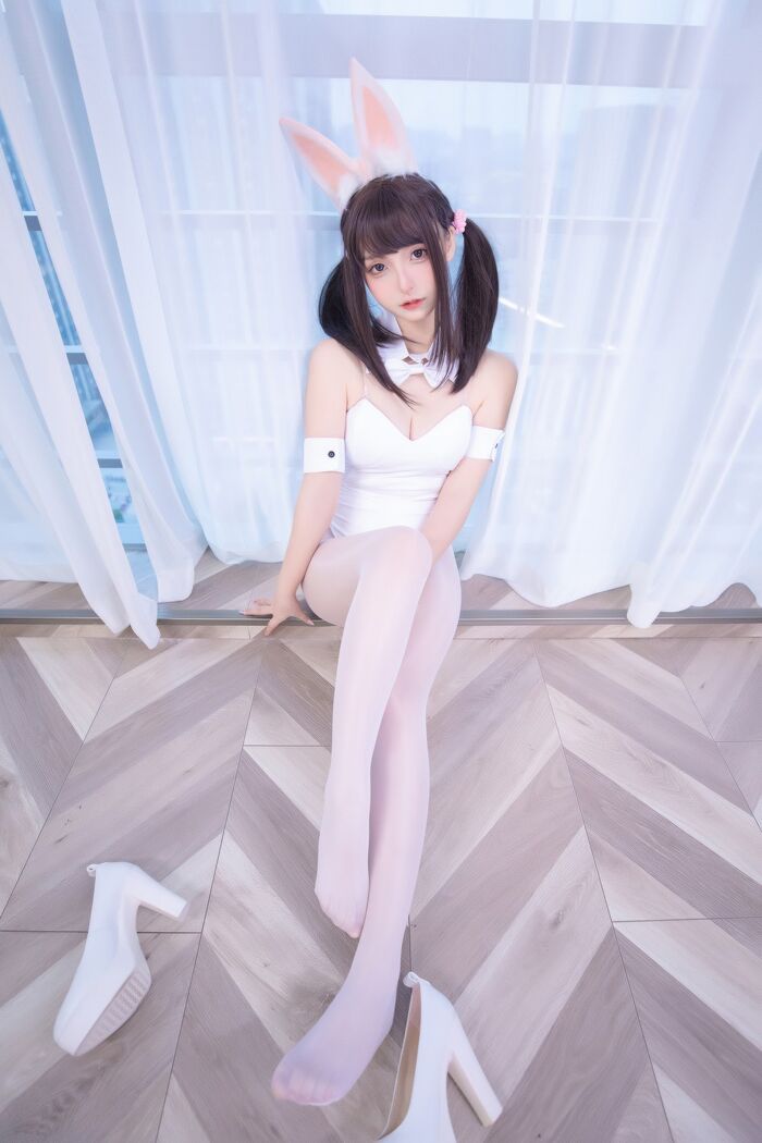 萝莉美神楽坂真冬兔女郎与钢管主题低chest 连体衣配黑丝裤袜秀完美身材诱惑Photo 150P 110th image