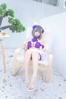 萝莉美女神楽坂真冬柴郡 Cos 纯色園院主题私房浴室性比基尼秀完美身材诱惑Photo 150P
