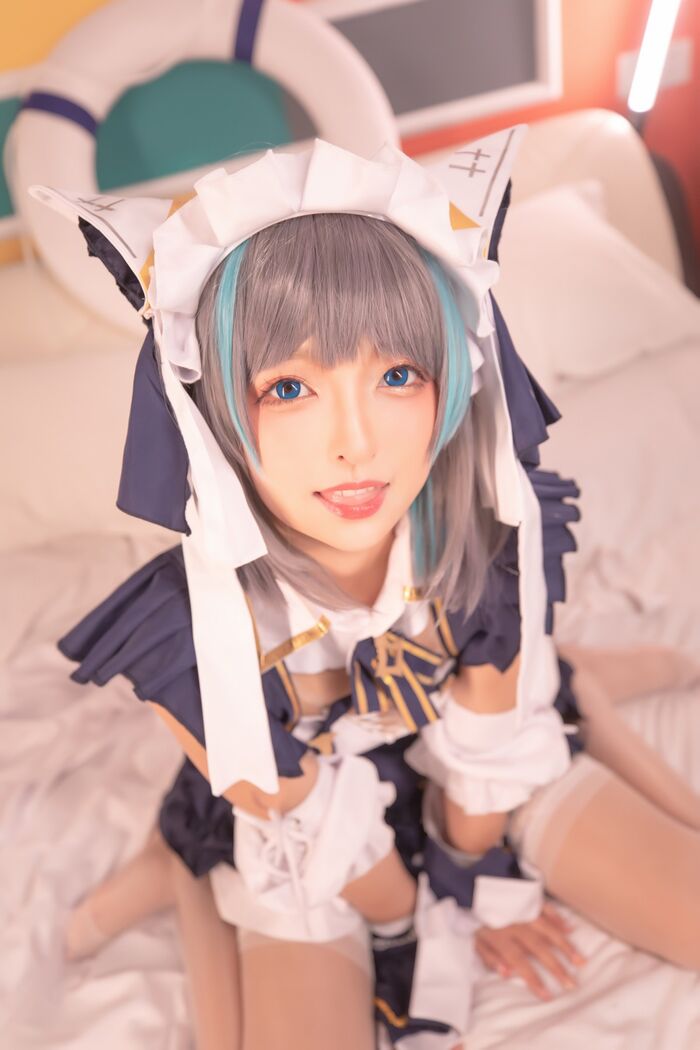 萝莉美女神楽坂真冬柴郡 Cos 纯色園院主题私房浴室性比基尼秀完美身材诱惑Photo 150P 34th image