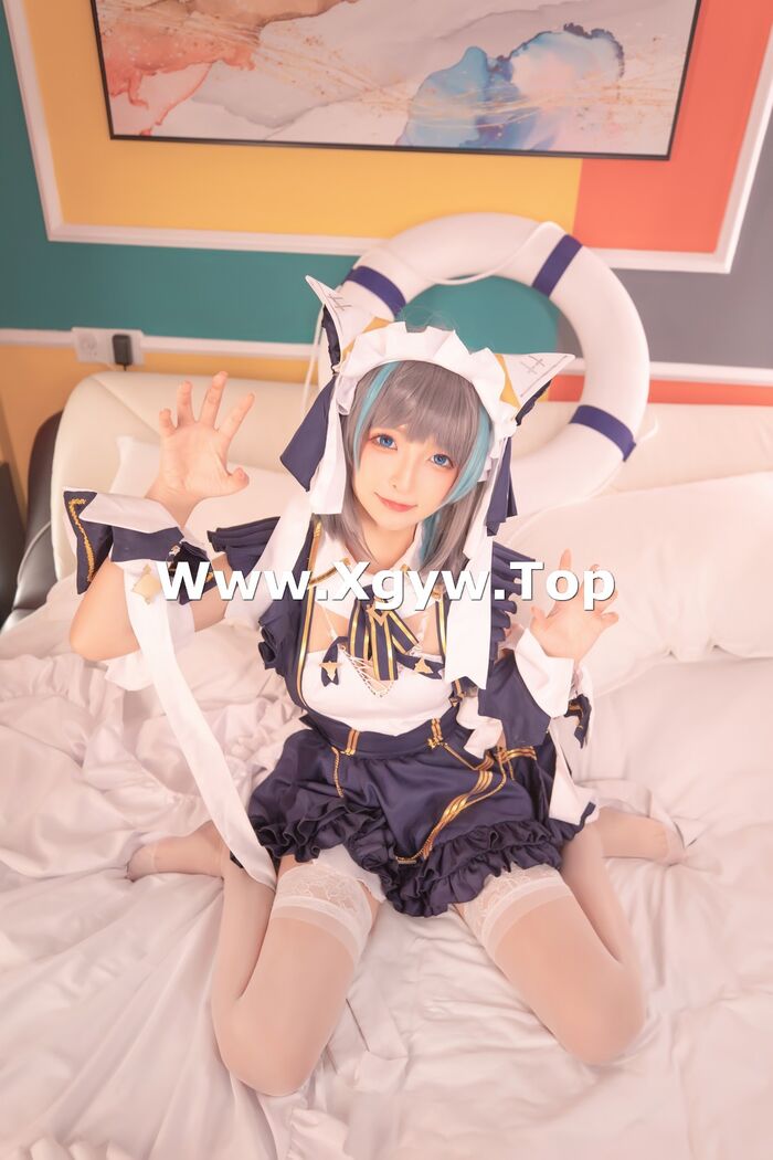 萝莉美女神楽坂真冬柴郡 Cos 纯色園院主题私房浴室性比基尼秀完美身材诱惑Photo 150P 35th image