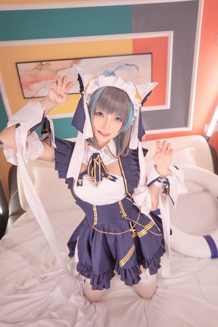 萝莉美女神楽坂真冬柴郡 Cos 纯色園院主题私房浴室性比基尼秀完美身材诱惑Photo 150P 4th image