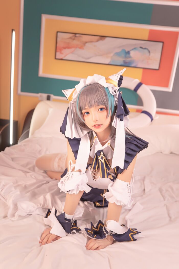萝莉美女神楽坂真冬柴郡 Cos 纯色園院主题私房浴室性比基尼秀完美身材诱惑Photo 150P 42th image
