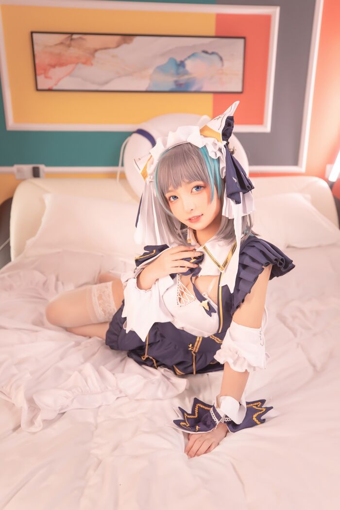 萝莉美女神楽坂真冬柴郡 Cos 纯色園院主题私房浴室性比基尼秀完美身材诱惑Photo 150P 44th image