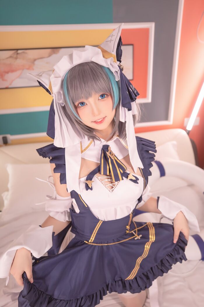 萝莉美女神楽坂真冬柴郡 Cos 纯色園院主题私房浴室性比基尼秀完美身材诱惑Photo 150P 5th image