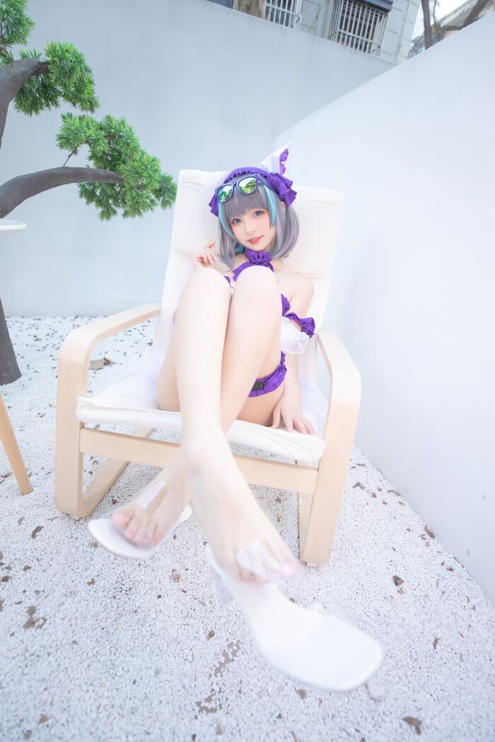 萝莉美女神楽坂真冬柴郡 Cos 纯色園院主题私房浴室性比基尼秀完美身材诱惑Photo 150P 58th image