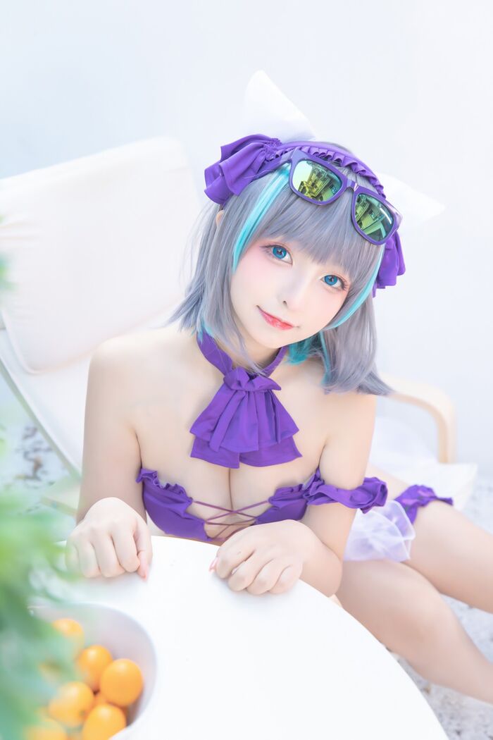 萝莉美女神楽坂真冬柴郡 Cos 纯色園院主题私房浴室性比基尼秀完美身材诱惑Photo 150P 87th image