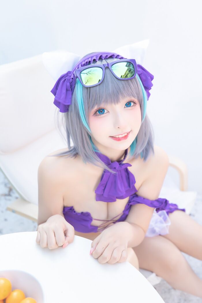 萝莉美女神楽坂真冬柴郡 Cos 纯色園院主题私房浴室性比基尼秀完美身材诱惑Photo 150P 88th image