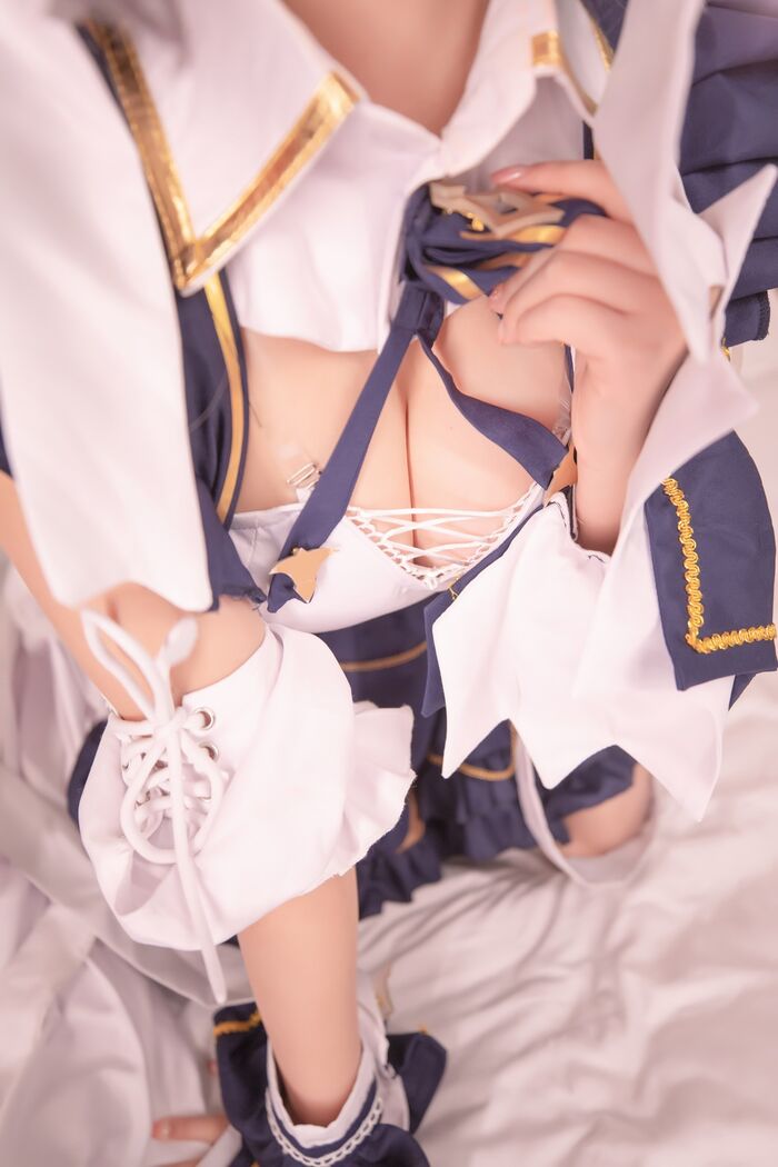 萝莉美女神楽坂真冬柴郡 Cos 纯色園院主题私房浴室性比基尼秀完美身材诱惑Photo 150P 9th image