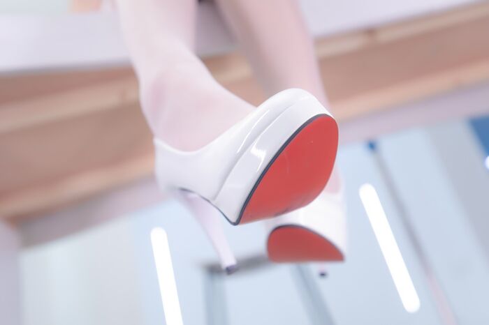 萝莉美女神楽坂真冬白丝护士身心平衡主题性感粉色护士装配超薄白丝诱惑Photo 150P 45th image