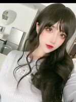 动漫博主九曲 Jean 吉他 sister 主题私房性感针织毛衣半撩va 露豪milk hemisphere 诱惑Photo 40P