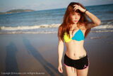 XiuRen第157期_嫩模Vetiver嘉宝贝儿海边彩色比基尼Photo 40P