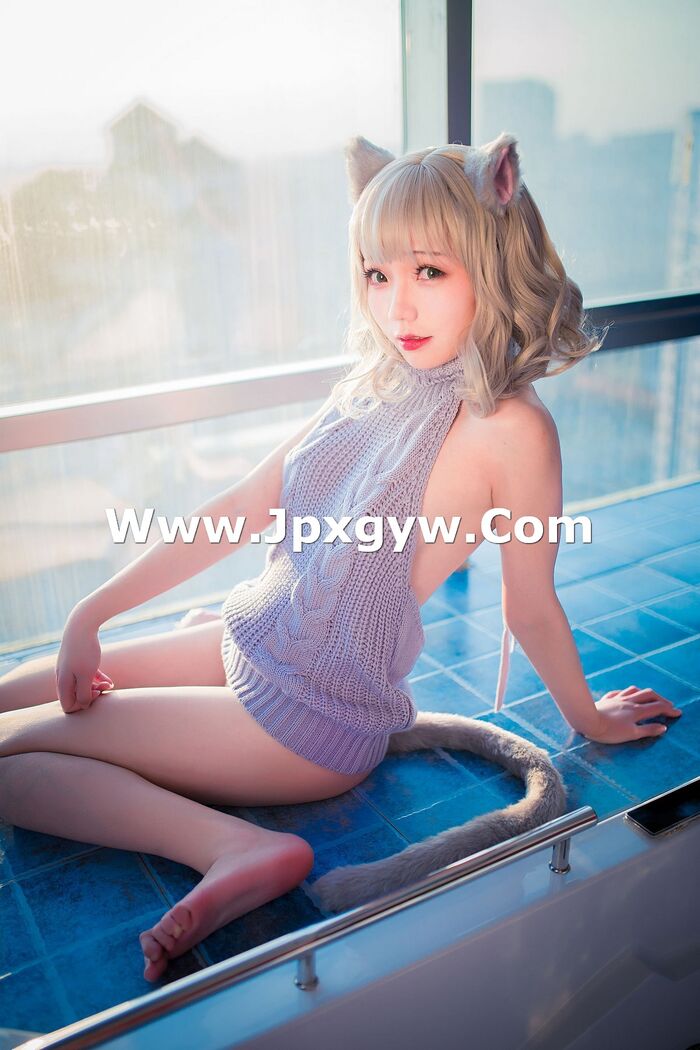 萝莉 Sister Mao Mao Dew Back Hair Clothing Lord 题 Ibo Cat Girl Costume Costume Feeling Dew Back Hair Coat Hide Complete Beauty Body Material Photograph 50P 31th image