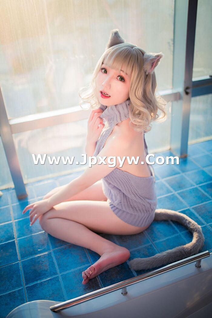 萝莉 Sister Mao Mao Dew Back Hair Clothing Lord 题 Ibo Cat Girl Costume Costume Feeling Dew Back Hair Coat Hide Complete Beauty Body Material Photograph 50P 33th image