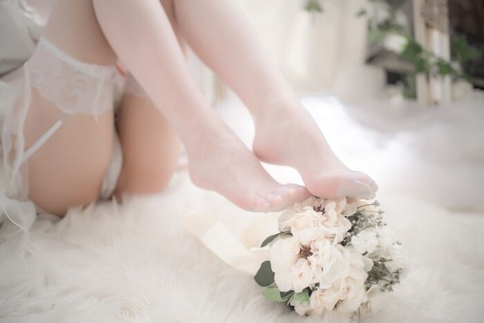 性感尤物清水由野爱宕結婚纱主题白薄透結婚纱配蕾丝吊袜秀豪milk翘臀诱惑Photo 49P 35th image