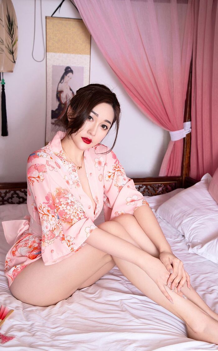 [Ugirls 爱尤物] No.2146_模特弥利私房低chest powder color 服饰秀完美身材性感美藿诱惑Photo 35P 25th image