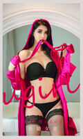 [Ugirls 爱尤物] No.2122_模特葛征Model 性感黑色内衣配蕾丝袜秀高挑身材诱惑Photo 35P