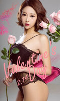 [Ugirls爱尤物]No.1001_嫩模栗子纯情情人节性感情趣内衣秀美乳翘臀火辣诱惑写真40P