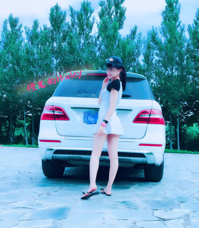 高颜值美女烟鬼的Harley户外露露大尺度脱蕾丝内裤诱惑Photo 75P 57th image