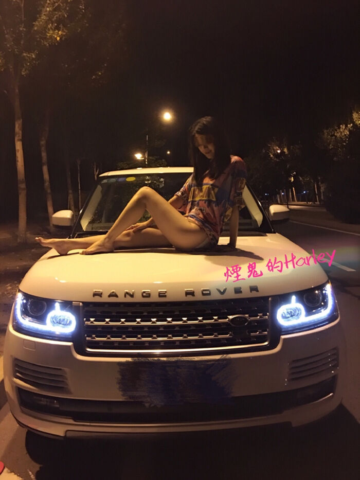 高颜值美女烟鬼的Harley户外露露大尺度脱蕾丝内裤诱惑Photo 75P 7th image